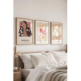WALLXPERT Ç-300616 - 5070 Višenamenski set dekorativnih slika (3 komada) | Eponuda.com