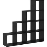 Prekidač za sobu Knjiga Crni hrast 131,5 x 29 x 131,5 cm | shoptok.hr