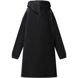  Deka majica s kapuljačom Crna M Flis i flanel | shoptok.hr