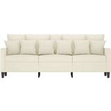  Trosjed od tkanine krem 180 cm baršunasti | shoptok.hr