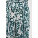 Marisse Patterned Green Viscose Trousers | Shoptok.si