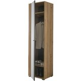 CARRYHOME GARDEROBNA OMARA črna, hrast artisan | Shoptok.si