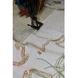 Lorena Canals Zeleni/krem periv/ručno rađen pamučan dječji tepih ø120 cm World Map – | shoptok.hr