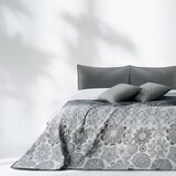 DecoKing Prekrivač Alhambra 170x270 cm, siva/bijela Slike