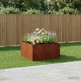  Vrtna saksija Rđa 60 x 60 x 40 cm Otporni čelik | shoptok.hr