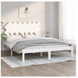  Posteljni okvir bel 140x190 cm trles | Shoptok.si