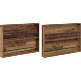  Polica za časopise s policom 2 pcs Staro drvo 100 x 12 x 70 cm | Eponuda.com