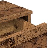  Zidna polica s ladicama staro drvo 60x28x15cm konstruirano drvo | shoptok.hr