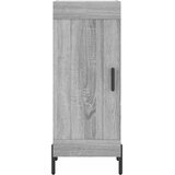  Visoka komoda siva sonome 34,5x34x180 cm od konstruiranog drva | shoptok.hr