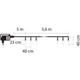 Home Somogyi Svetleći niz Ledenice sa 180 LED dioda KJL15 | ePonuda.com