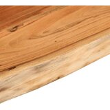  Stenska polica 120x30x3,8 cm pravokotna akacija naraven rob, (5000268565) | Shoptok.si