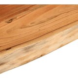  Zidna polica 120x30x3 8 cm pravokutna bagremovo drvo živi rub | shoptok.hr
