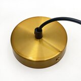  Visilica na sajli HECTOR 1xE27/15W/230V bela/mesing, prečnik 30 cm | Eponuda.com