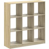 Furnova Knjižna omara sonoma hrast 102x32x108 cm inženirski les, (21951134) | Shoptok.si