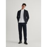 Reserved Suknjič slim fit - Mornarsko modra | Shoptok.si