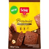 SCHÄR schar brownies čokoladni kolačići sa lešnikom bez glutena, 6 kom, 30 g Cene