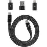 Magnetički Type - C kabel 240W - 1 m – Crna