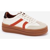 EVENTO Women's Platform Sneakers Beige Tolianna | shoptok.hr