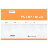 NARODNE NOVINE-UT I-19/NCR POVRATNICA; Blok 3 x 50 listova, 21 x 14,8 cm | shoptok.hr