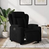 Maison Chic Električni naslanjač - Relax naslanjač črno blago, (22061130) | Shoptok.si
