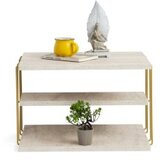Hanah home Klub sto Lifon, 50x33x40 cm, Krem | Eponuda.ba