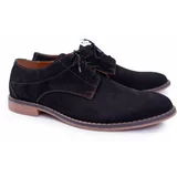 Kesi Men's Low shoes Cooper nubuck Shoes 654 black