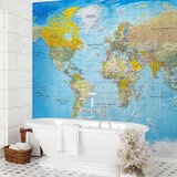  Foto tapeta - World Classic Map 150x105 Vodootporna | shoptok.hr