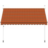 Tenda na ručno uvlačenje 350 cm narančasto-smeđa | Eponuda.com