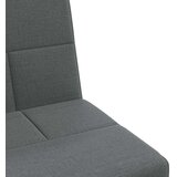  Kutna garnitura na razvlačenje tamnosiva 255x140x70 cm tkanina | shoptok.hr
