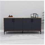 Hanah home ares 1662 anthracite console | ePonuda.com