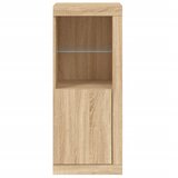  Komoda s LED svjetlima boja hrasta sonome 41x37x100 cm | Eponuda.com