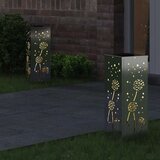  Solarna LED svjetlost za stazu 2 pcs Galvanizirano | shoptok.hr