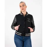 ženska invento kožna jakna Jenny - Crna