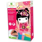 Flair Toys Stick',N Fun Komplet za izdelavo mozaičnih slik - Kokeshi | Shoptok.si