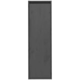  Zidni ormarići 2 kom sivi 30 x 30 x 100 cm od masivne borovine | shoptok.hr