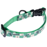 ogrlica Slytherin, zelena - Veličina L: opseg vrata 35 – 56 cm, širina 20 mm