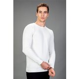 Tudors Muški džemper Slim Fit beli