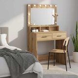  Toaletni stol s ladicama Umjetnički hrast 79 x 41 x 135 cm | shoptok.hr