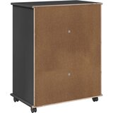  Mobilni ormar Siva 63,5 x 39 x 79 cm Čvrsto borovo drvo | shoptok.hr