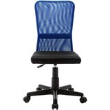  Uredska stolica crno-plava 44 x 52 x 100 cm od mrežaste tkanine | Eponuda.com
