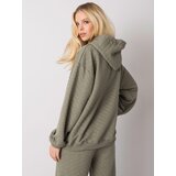 RUE PARIS Sweatshirt-RV-BL-7452.16-khaki | Shoptok.si