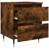  Noćni ormarići 2 kom boja hrasta 40x35x50 cm konstruirano drvo | shoptok.hr