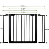 springos zaštitna ograda za djecu, veličina 75-82 cm ( metal+plastika) | shoptok.hr