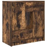 Komoda s ladicama i vratima dimljeni hrast 70 5x34x74 5 cm | shoptok.hr