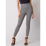 Fashion Hunters Grey leggings with patterns by Briseida RUE PARIS | Eponuda.ba