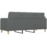  Trosjed od tkanine tamnosivi 180 cm | shoptok.hr