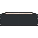  Okvir za krevet crni 120x190 cm konstruirano drvo | shoptok.hr