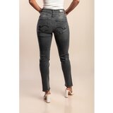 Fenzy Kavbojke Z Leopardjim Potiskom, Sive | Shoptok.si