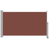  Uvlačiva bočna tenda za terasu 140 x 300 cm smeđa | shoptok.hr