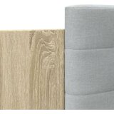  Okvir kreveta s uzglavljem LED boja hrasta sonome 150 x 200 cm | shoptok.hr